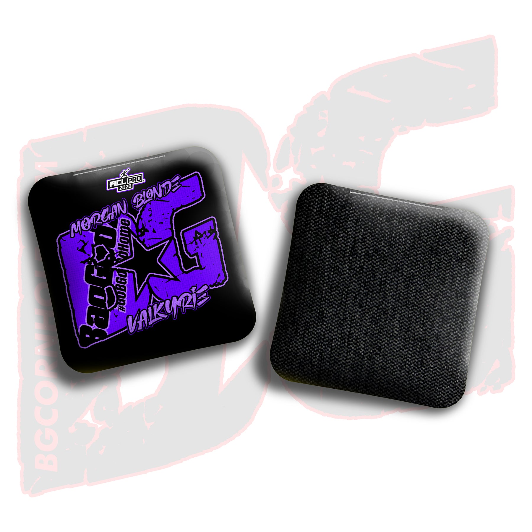 2026 BG Multiple Bag Models  - "Morgan Blonde” - ACL Pro Stamped Cornhole Bags - SET OF 4 BAGS