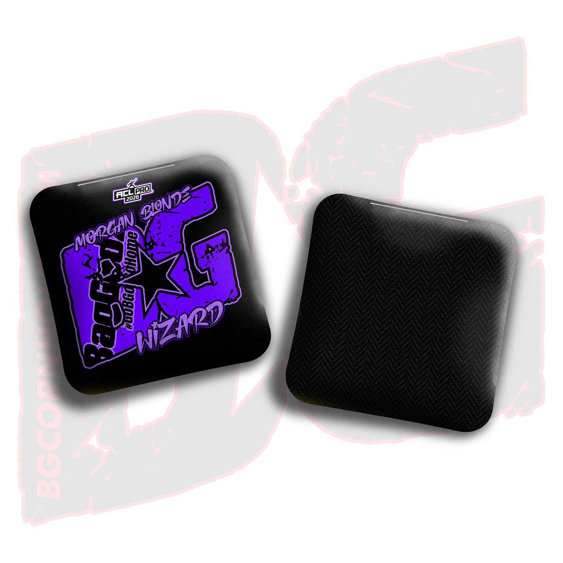 2026 BG Multiple Bag Models  - "Morgan Blonde” - ACL Pro Stamped Cornhole Bags - SET OF 4 BAGS