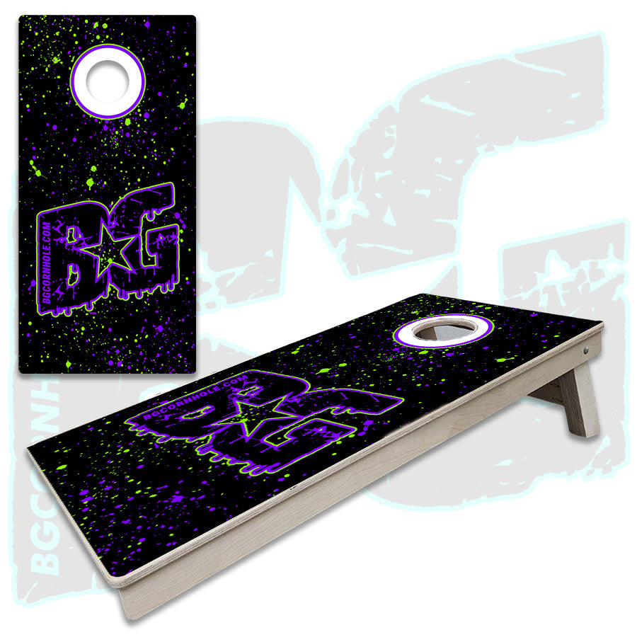 BG "Black Mutli Splatter" Boards - Elite Model