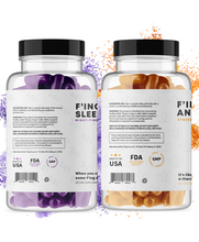 Load image into Gallery viewer, F&#39;ing &quot;Stress-Free Slumber&quot; Supplement Stack