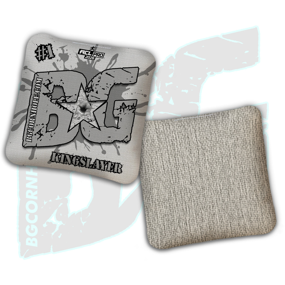 Limited Edition 2026 BG Multiple Bag Models "OG Bullet" - ACL Pro Stamped Cornhole Bags - SET OF 4 BAGS