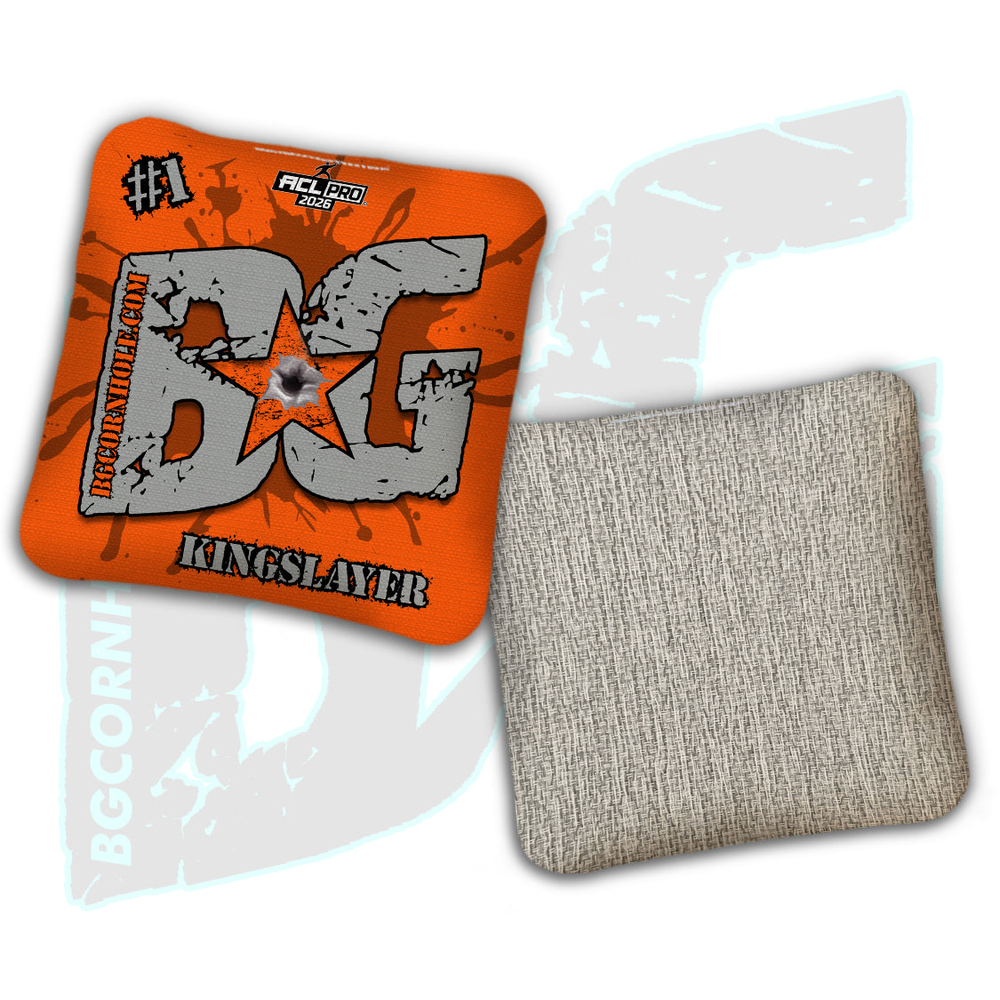 Limited Edition 2026 BG Multiple Bag Models "OG Bullet" - ACL Pro Stamped Cornhole Bags - SET OF 4 BAGS