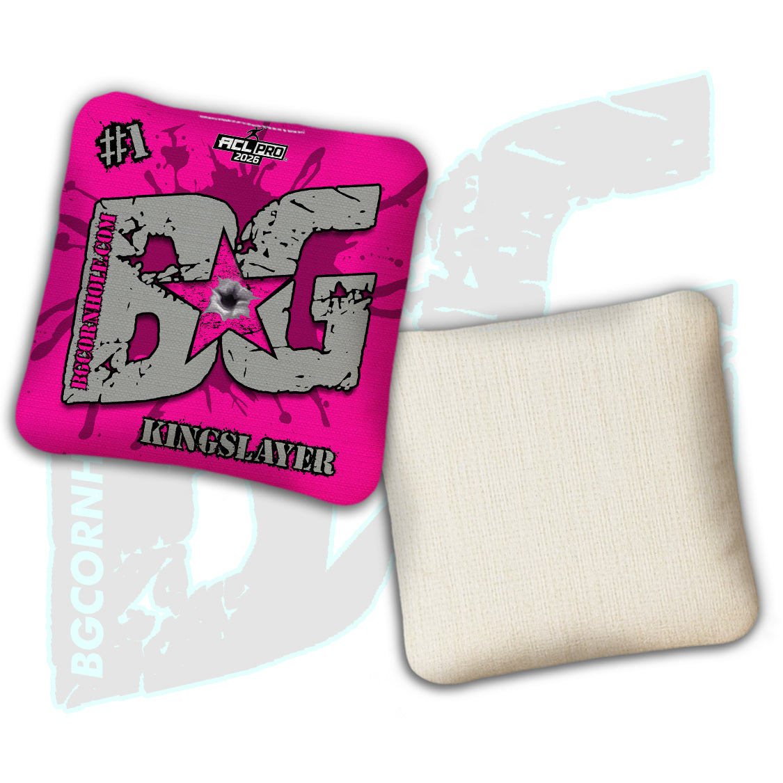 Limited Edition 2026 BG Multiple Bag Models "OG Bullet" - ACL Pro Stamped Cornhole Bags - SET OF 4 BAGS