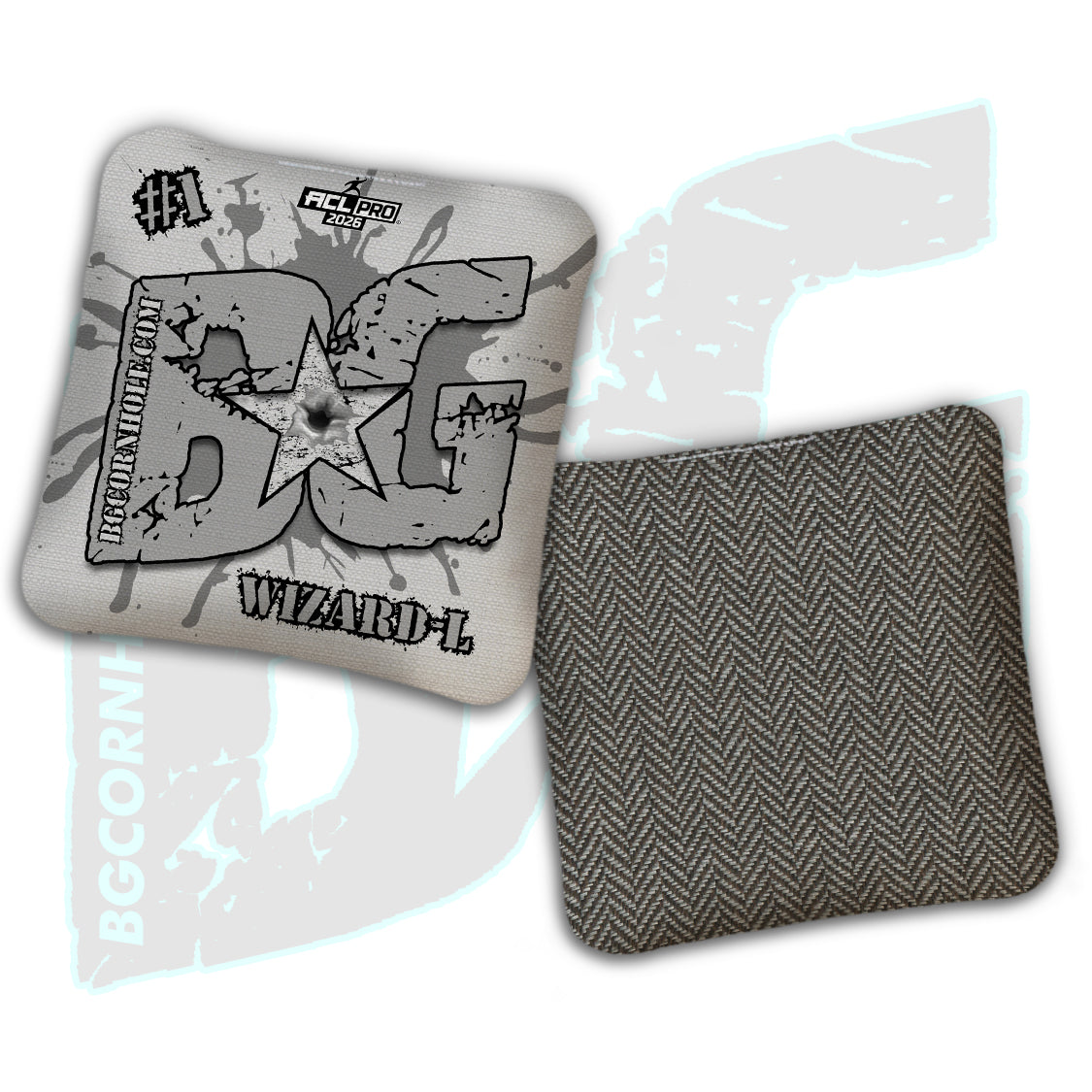 Limited Edition 2026 BG Multiple Bag Models "OG Bullet" - ACL Pro Stamped Cornhole Bags - SET OF 4 BAGS