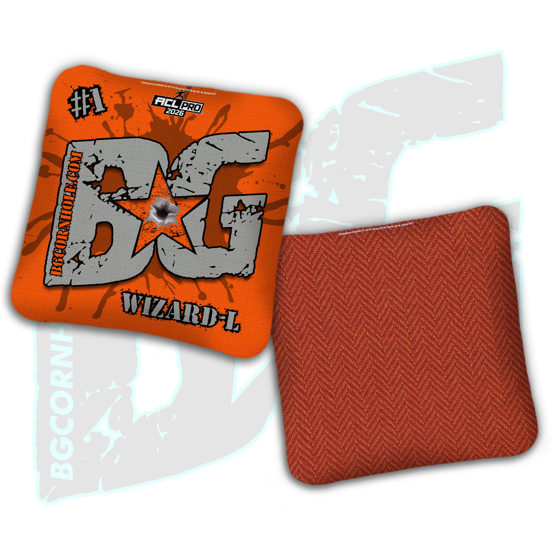 Limited Edition 2026 BG Multiple Bag Models "OG Bullet" - ACL Pro Stamped Cornhole Bags - SET OF 4 BAGS