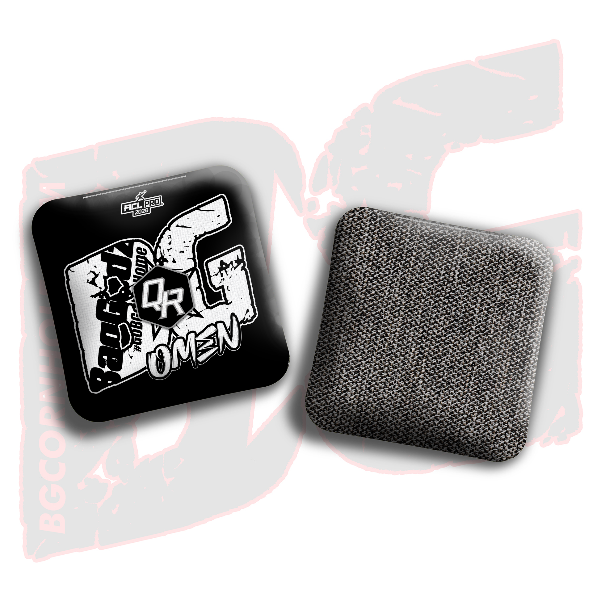2026 BG Multiple Bag Models  - "Quinn Reeves” - ACL Pro Stamped Cornhole Bags - SET OF 4 BAGS