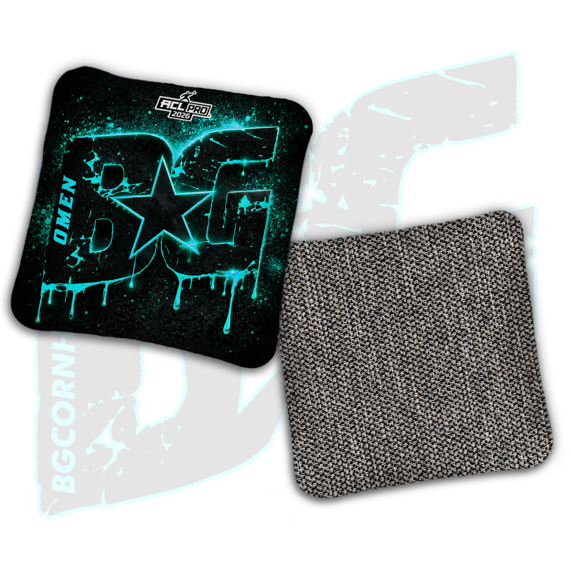 2026 BG Multiple Bag Models "Icy Drip" - ACL Pro Stamped Cornhole Bags - SET OF 4 BAGS