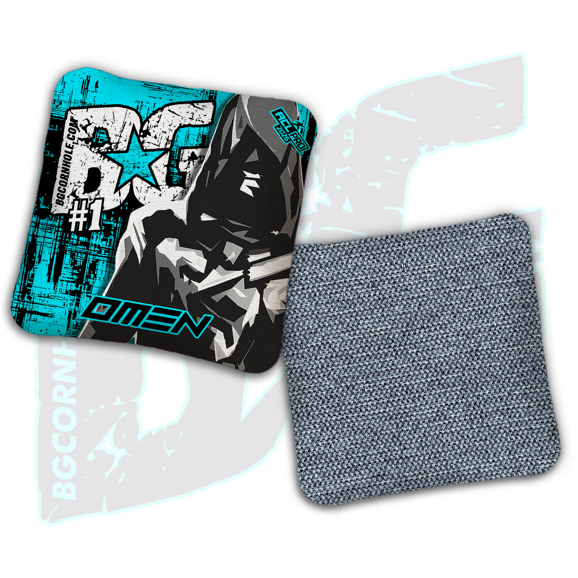 Limited Edition 2026 BG Multiple Bag Models "OG Mercenary" - ACL Pro Stamped Cornhole Bags - SET OF 4 BAGS