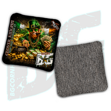 Load image into Gallery viewer, Limited Edition 2026 BG Multiple Bag Models "Clover Kingpin" - ACL Pro Stamped Cornhole Bags - SET OF 4 BAGS