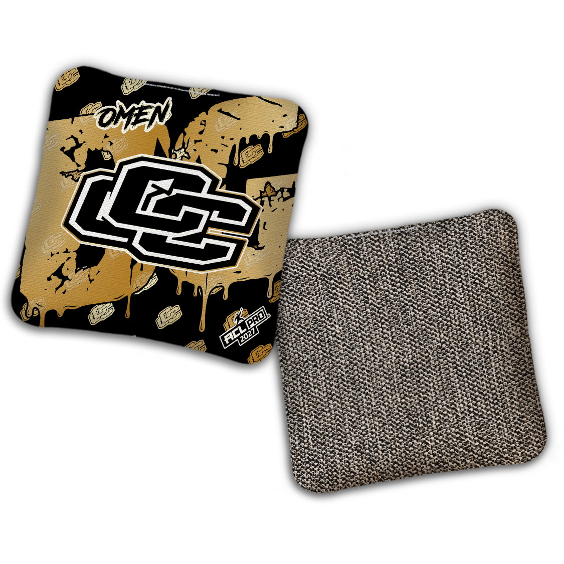 2027 BG Multiple Bag Models - "Capital City Cornhole” Collab - ACL Pro Stamped Cornhole Bags - SET OF 4 BAGS