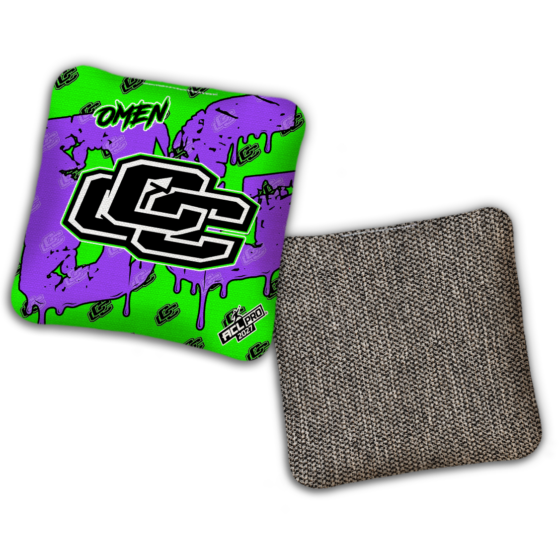 2027 BG Multiple Bag Models - "Capital City Cornhole” Collab - ACL Pro Stamped Cornhole Bags - SET OF 4 BAGS