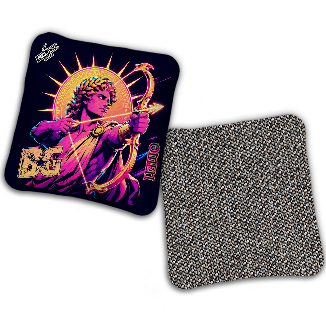 2027 BG Multiple Models “Divine Reign" - ACL Pro Stamped Cornhole Bags - SET OF 4 BAGS