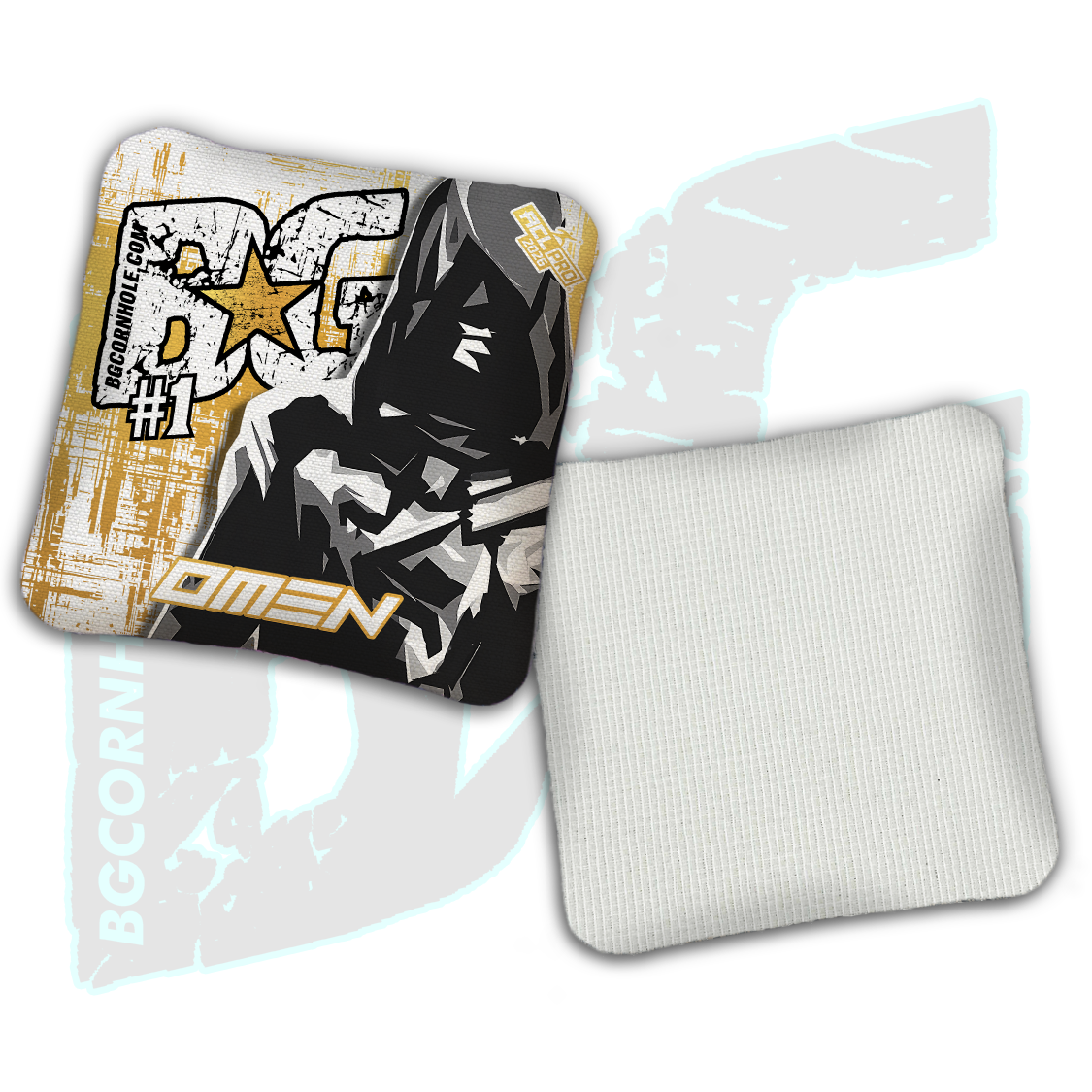 Limited Edition 2026 BG Multiple Bag Models "OG Mercenary" - ACL Pro Stamped Cornhole Bags - SET OF 4 BAGS