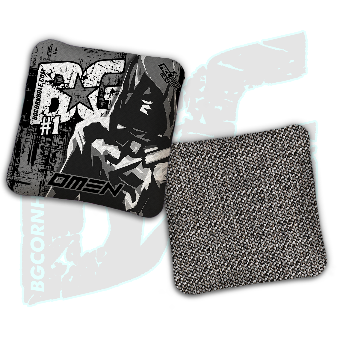 Limited Edition 2026 BG Multiple Bag Models "OG Mercenary" - ACL Pro Stamped Cornhole Bags - SET OF 4 BAGS