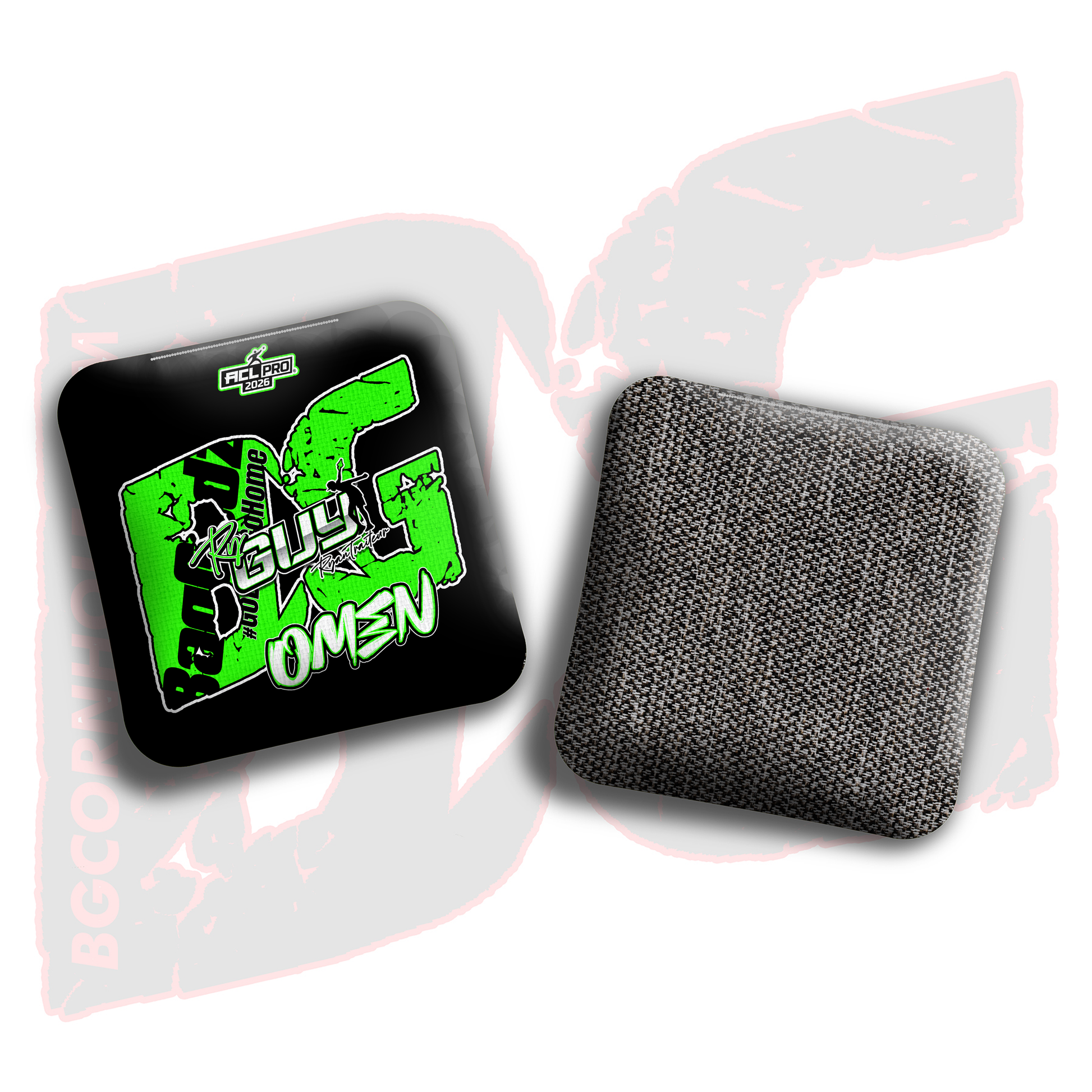 2026 BG Multiple Bag Models - "Ryan Traiteur” - ACL Pro Stamped Cornhole Bags - SET OF 4 BAGS