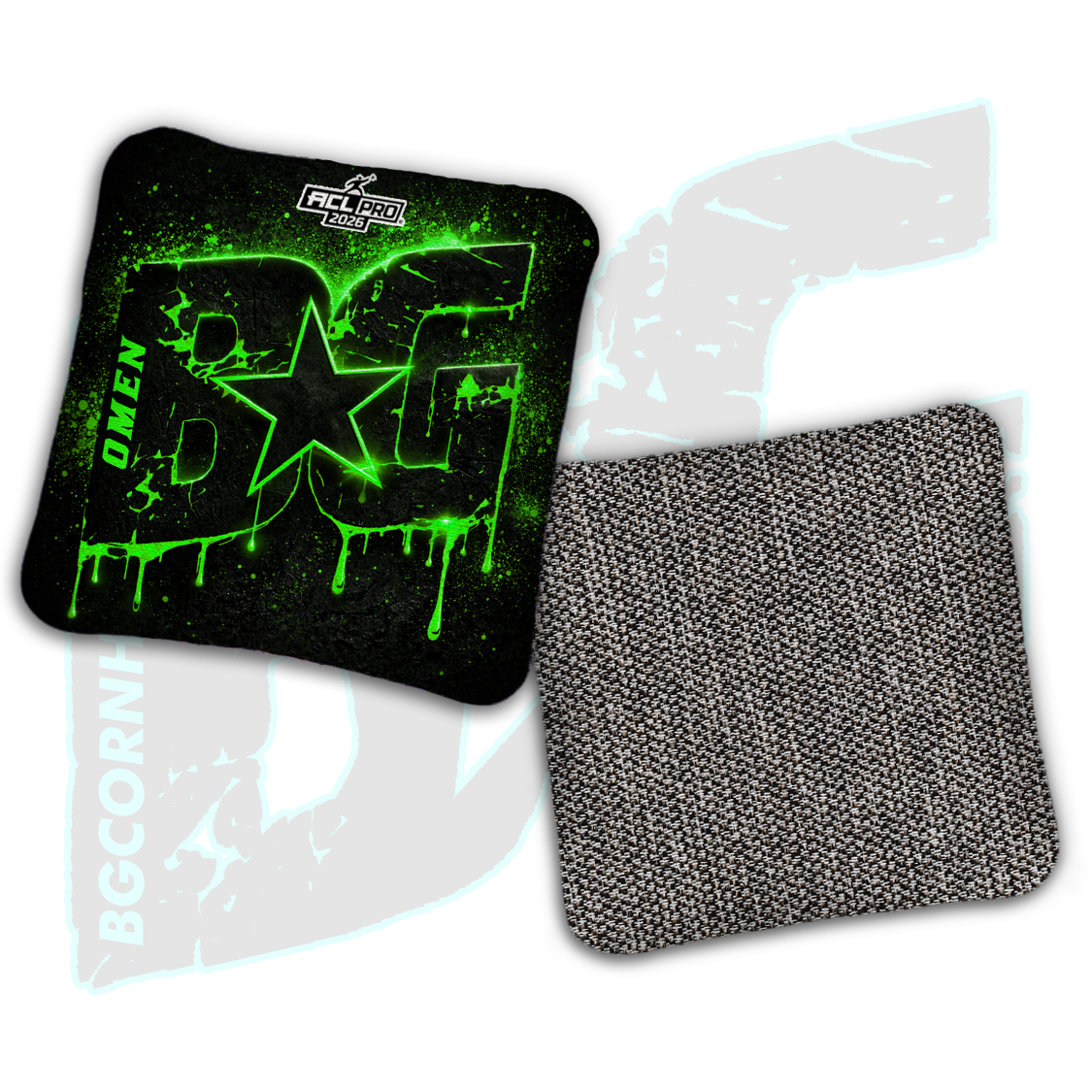 2026 BG Multiple Bag Models "Icy Drip" - ACL Pro Stamped Cornhole Bags - SET OF 4 BAGS