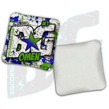 Load image into Gallery viewer, Limited Edition 2026 BG Multiple Bag Models "Splatter Graffiti" - ACL Pro Stamped Cornhole Bags - SET OF 4 BAGS