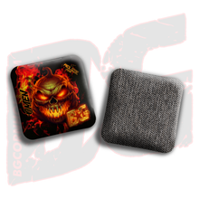 Load image into Gallery viewer, 2026 BG Multiple Bag Types &quot;Jack-O&#39;-Lantern&quot; - ACL Pro Stamped Cornhole Bags - SET OF 4 BAGS