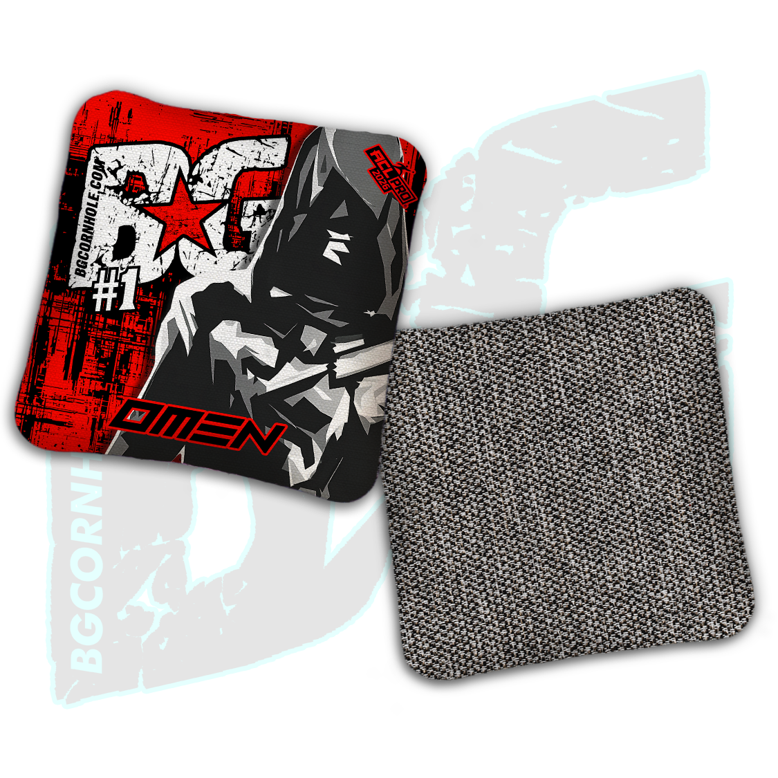 Limited Edition 2026 BG Multiple Bag Models "OG Mercenary" - ACL Pro Stamped Cornhole Bags - SET OF 4 BAGS