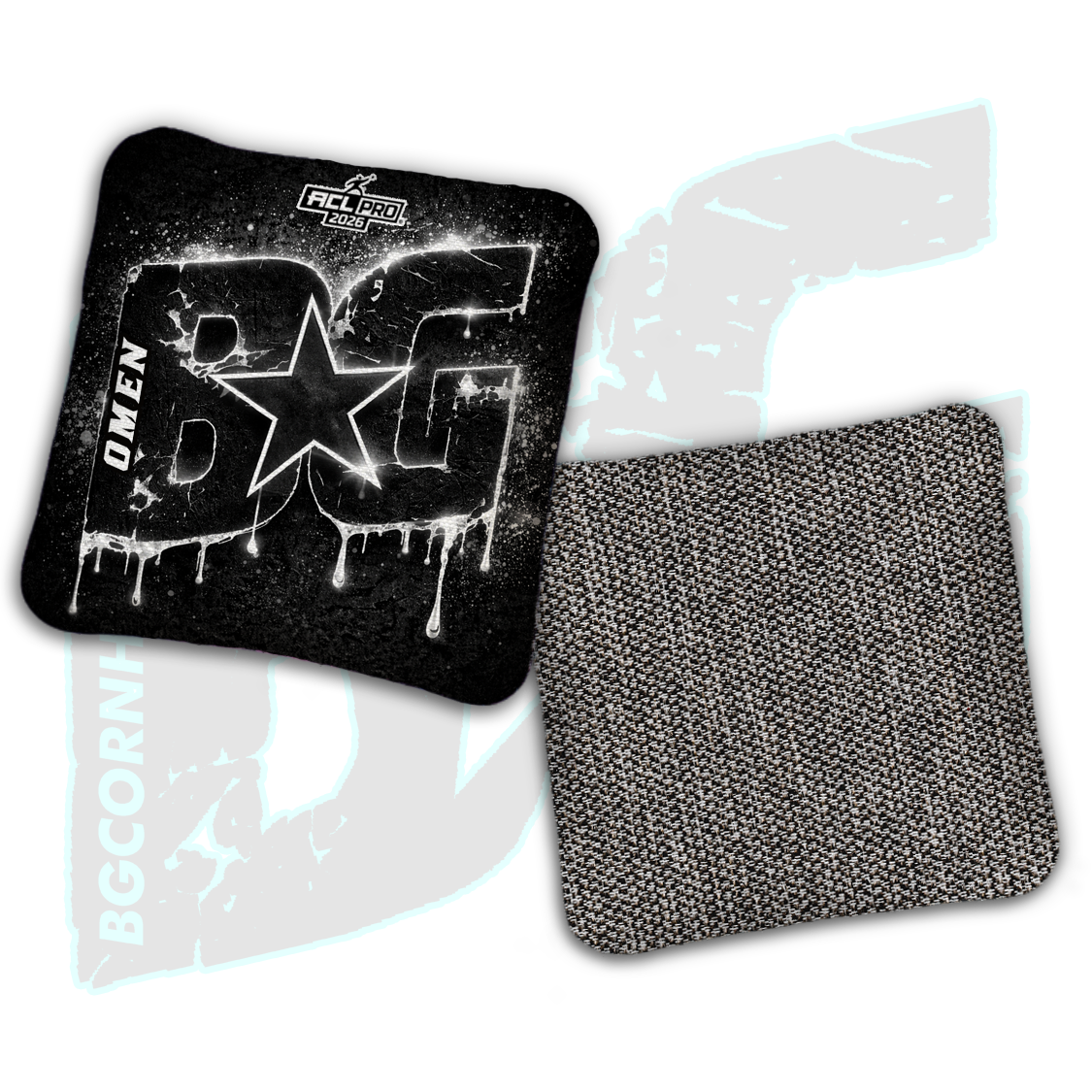 2026 BG Multiple Bag Models "Icy Drip" - ACL Pro Stamped Cornhole Bags - SET OF 4 BAGS