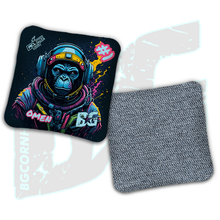 Load image into Gallery viewer, Limited Edition 2026 BG Multiple Bag Models "Astro Monkey" - ACL Pro Stamped Cornhole Bags - SET OF 4 BAGS