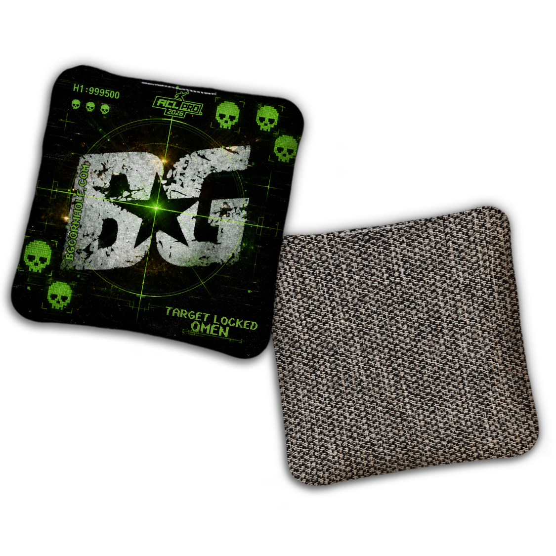 2026 BG Multiple Bag Models "Retro Games" - ACL Pro Stamped Cornhole Bags - SET OF 4 BAGS