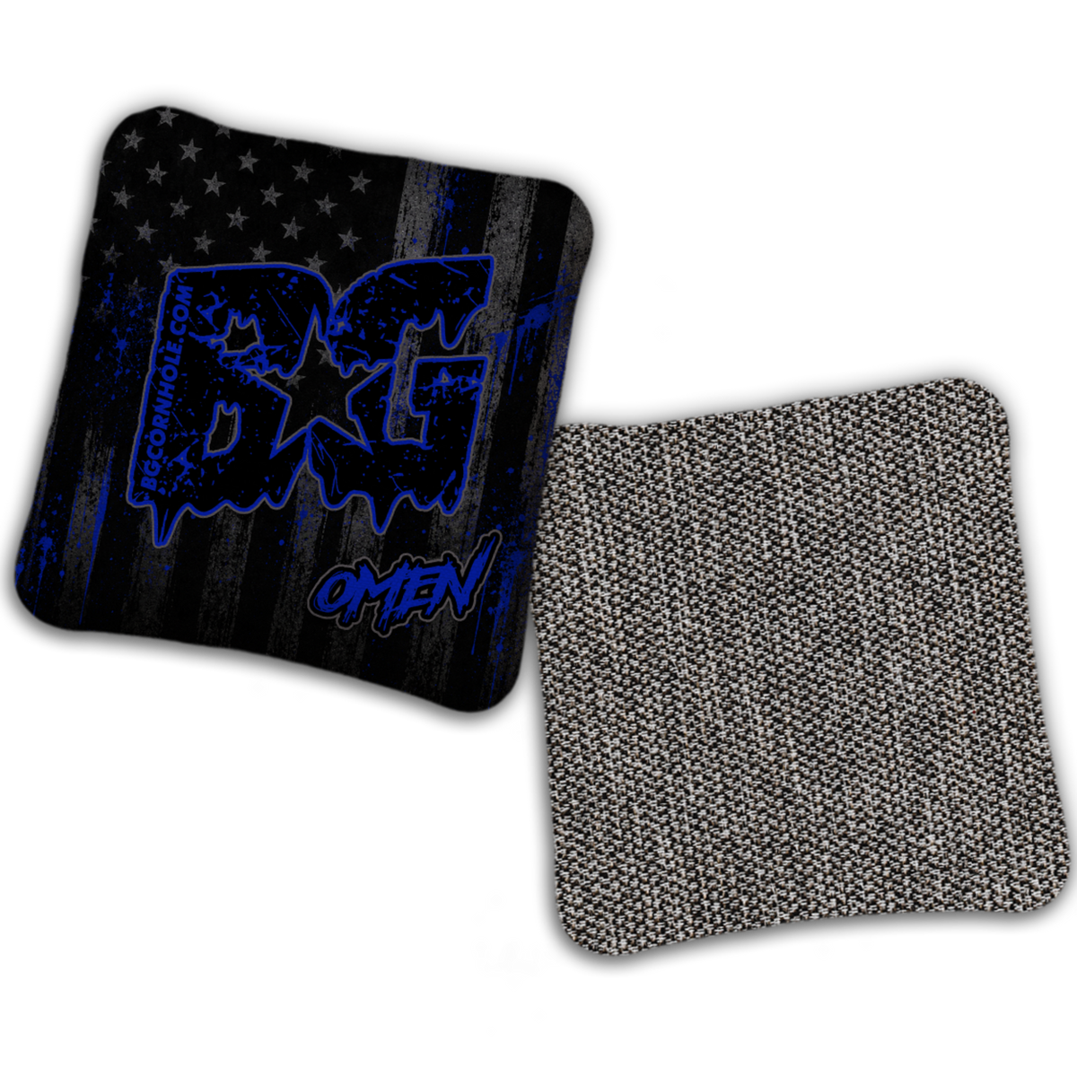 UNSTAMPED - BG Multiple Bag Models "AMERICAN GRIT" - Cornhole Bags - SET OF 4 BAGS