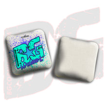 Load image into Gallery viewer, BG Wizard L 4&quot; Mini Cornhole Bags - “Paint Splatter&quot; - Set of 4 Bags