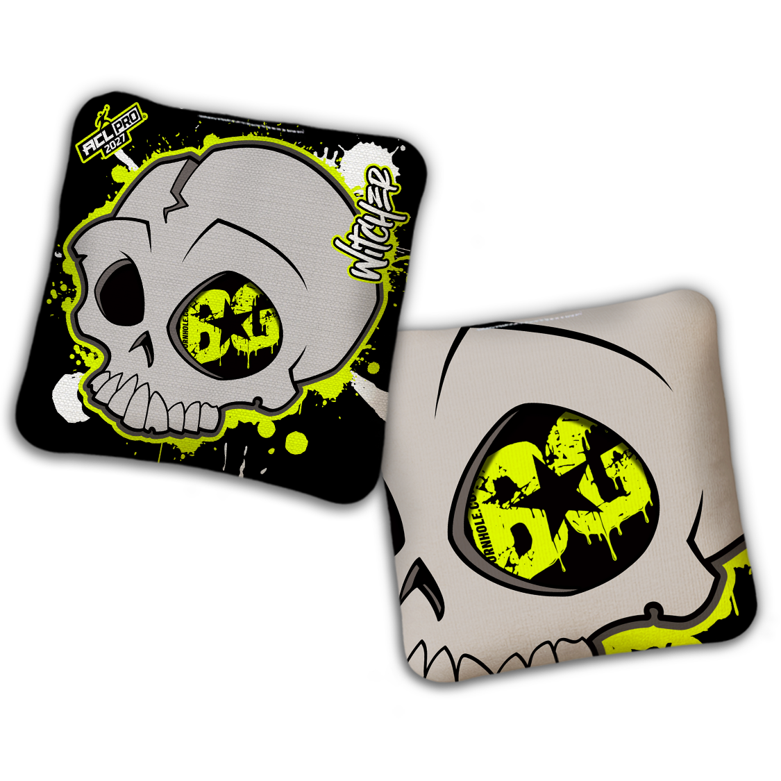 2027 BG Multiple Bag Models "PEEK-A-BOO" - ACL Pro Stamped Cornhole Bags - SET OF 4 BAGS