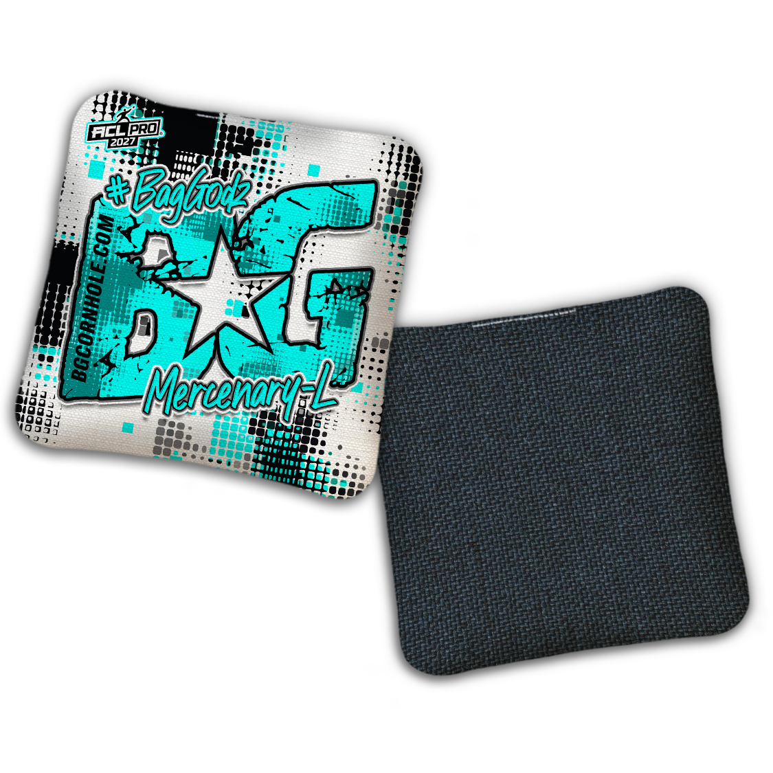 2027 BG Multiple Bag Models "PHANTOM GRID" - ACL Pro Stamped Cornhole Bags - SET OF 4 BAGS