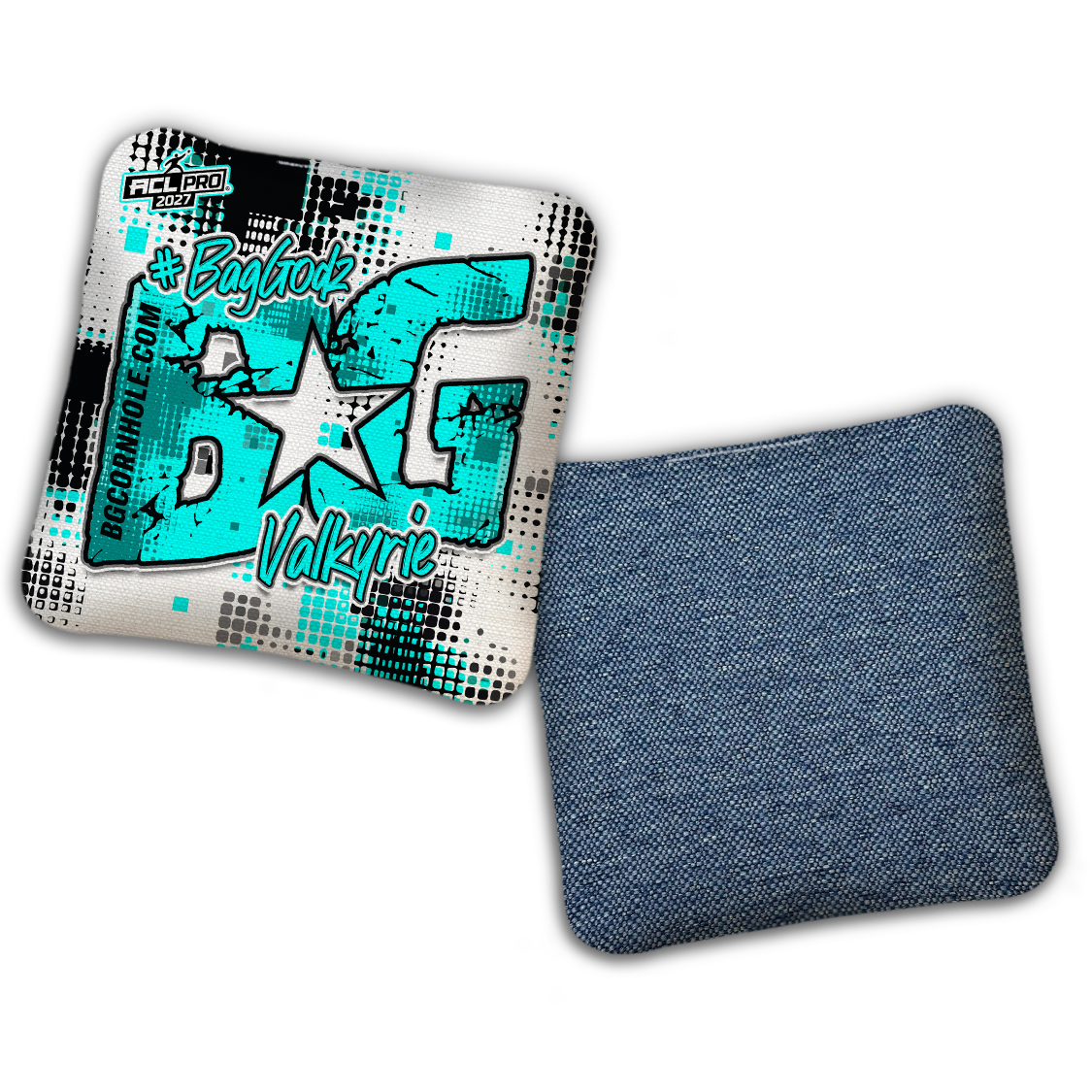 2027 BG Multiple Bag Models "PHANTOM GRID" - ACL Pro Stamped Cornhole Bags - SET OF 4 BAGS