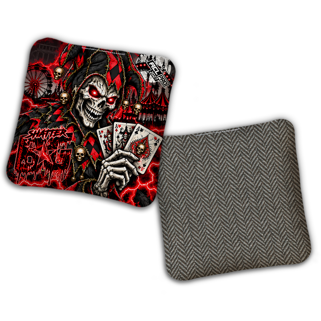 2027 BG Multiple Bag Models "Press Your Luck" - ACL Pro Stamped Cornhole Bags