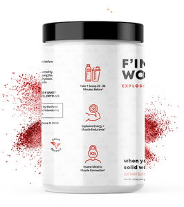 F'ing "Nootropic Pre-Workout" Supplement - Unleash Your Focus and Power