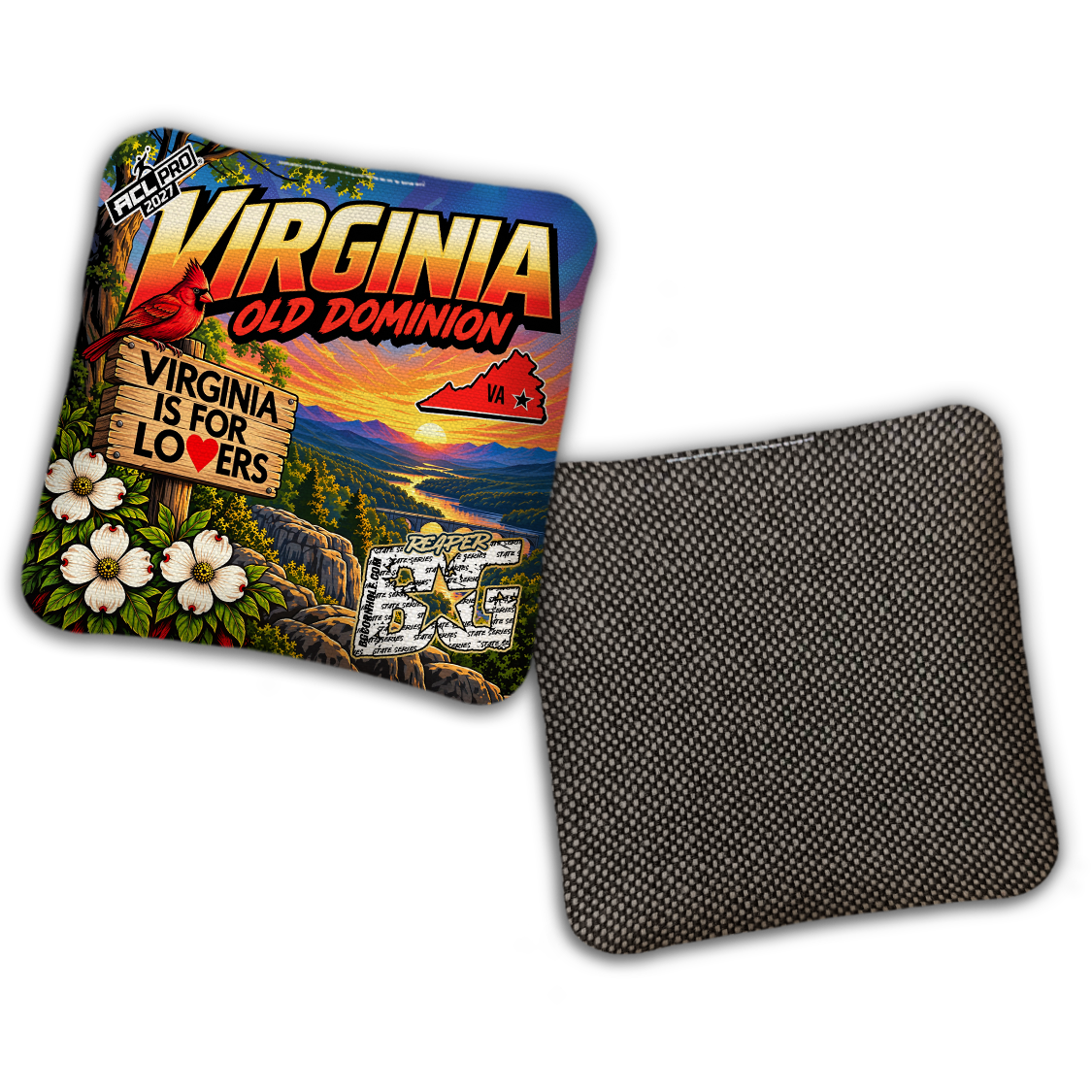 2027 BG Multiple Bag Models "Virginia Old Dominion" - ACL Pro Stamped Cornhole Bags