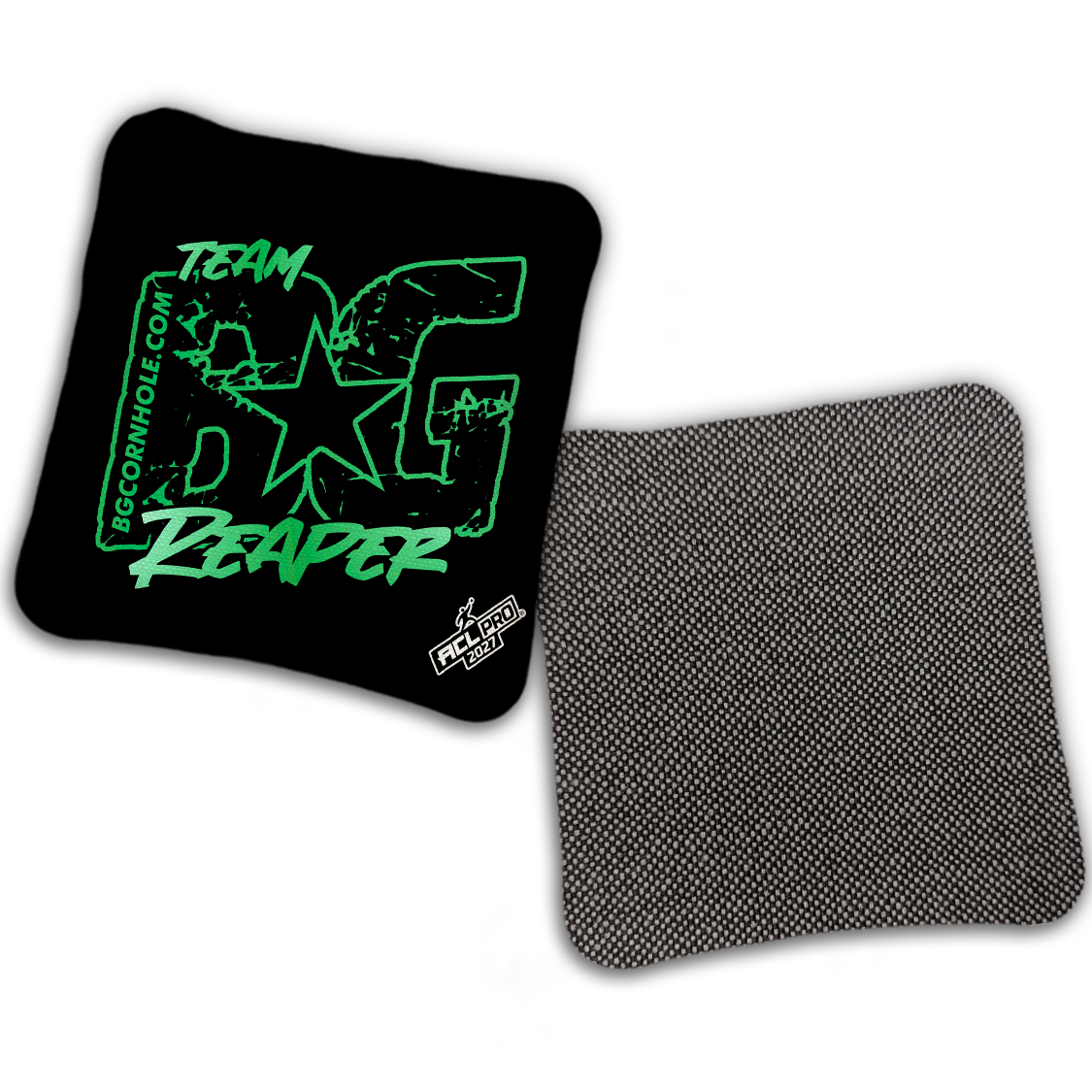 2027 BG Multiple Bag Models "OUTLINED TEAM BG" - ACL Pro Stamped Cornhole Bags - SET OF 4 BAGS