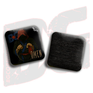 2026 BG Omen "Hmong Shaman" - ACL Pro Stamped Cornhole Bags - SET OF 4 BAGS