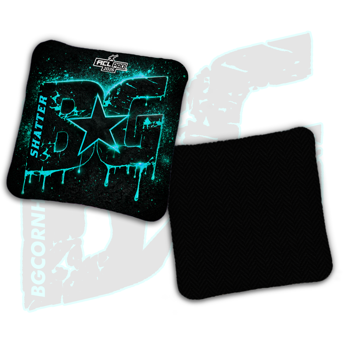 2026 BG Multiple Bag Models "Icy Drip" - ACL Pro Stamped Cornhole Bags - SET OF 4 BAGS
