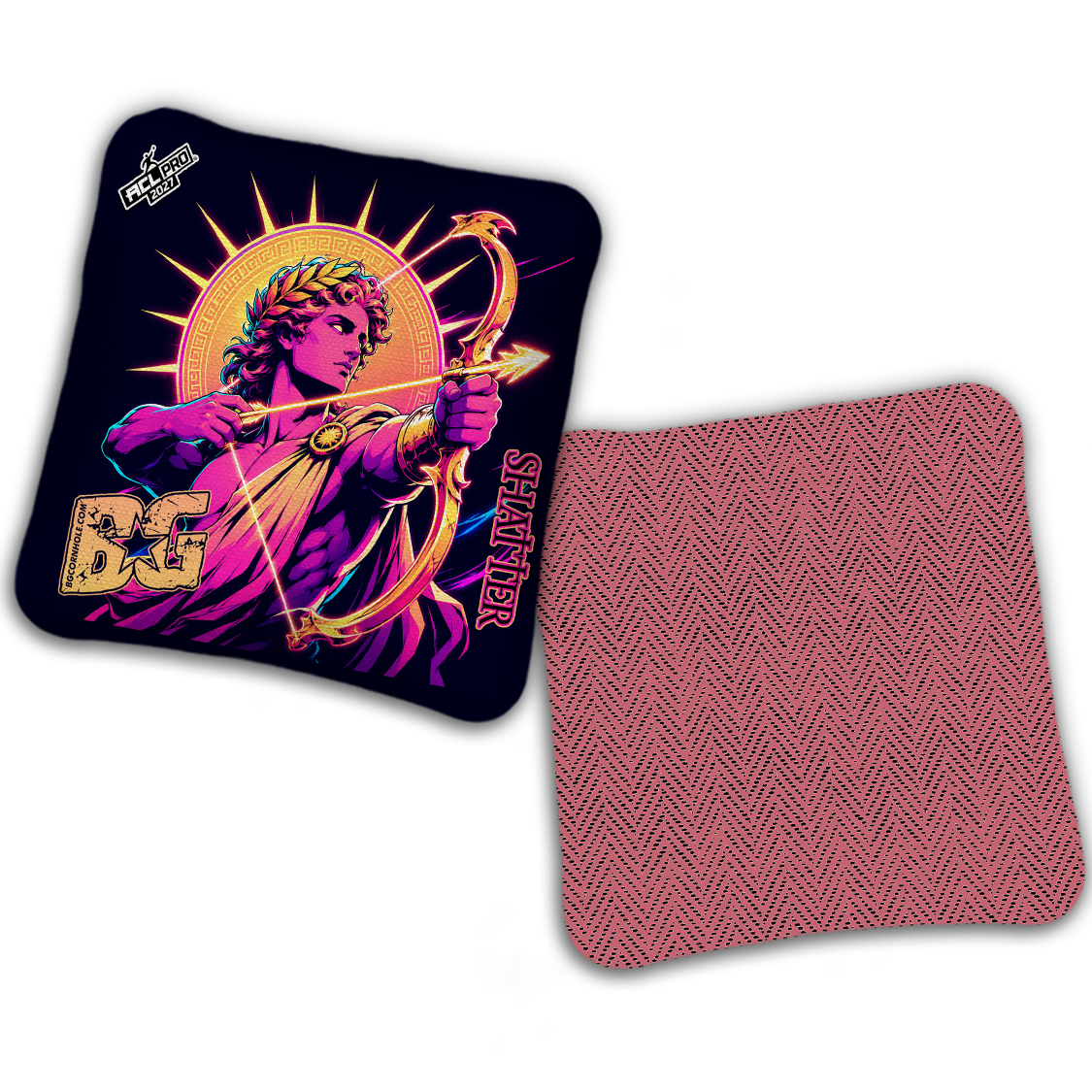 2027 BG Multiple Models “Divine Reign" - ACL Pro Stamped Cornhole Bags - SET OF 4 BAGS