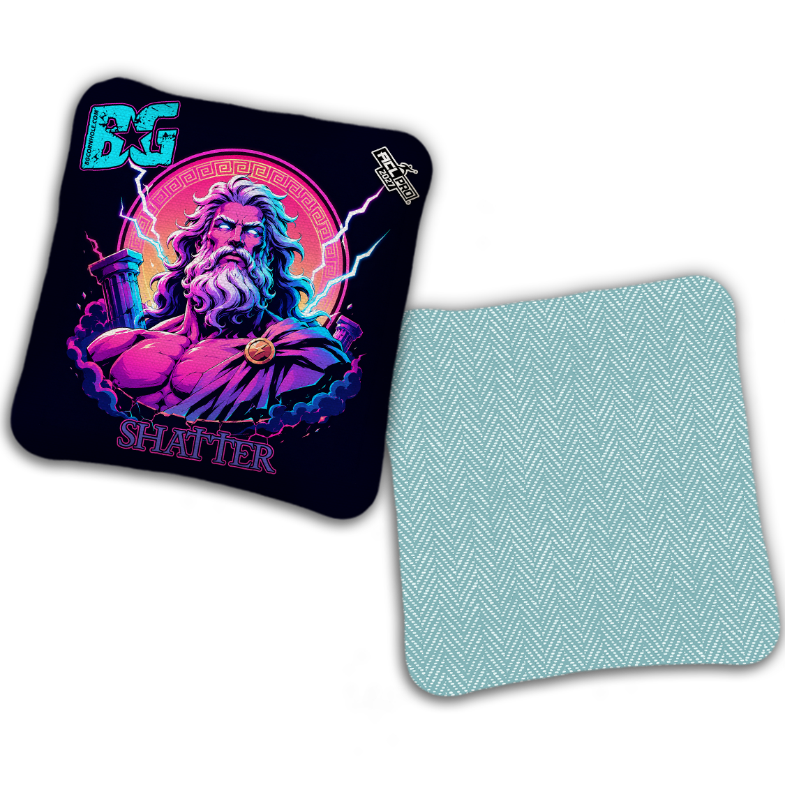 2027 BG Multiple Models “Divine Reign" - ACL Pro Stamped Cornhole Bags - SET OF 4 BAGS