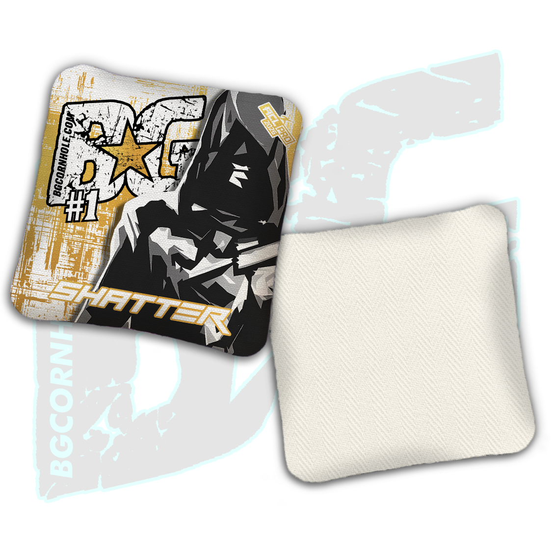 Limited Edition 2026 BG Multiple Bag Models "OG Mercenary" - ACL Pro Stamped Cornhole Bags - SET OF 4 BAGS