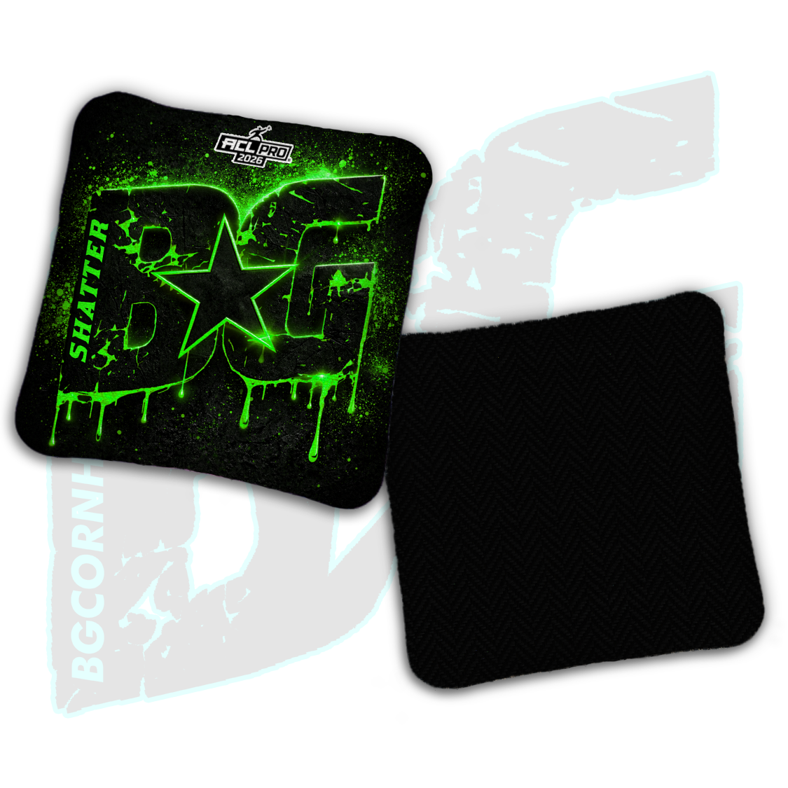 2026 BG Multiple Bag Models "Icy Drip" - ACL Pro Stamped Cornhole Bags - SET OF 4 BAGS