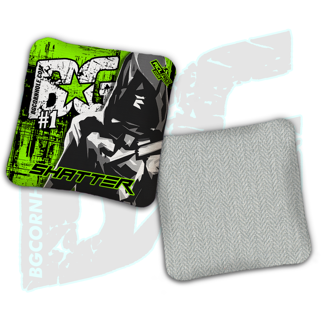 Limited Edition 2026 BG Multiple Bag Models "OG Mercenary" - ACL Pro Stamped Cornhole Bags - SET OF 4 BAGS