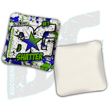 Load image into Gallery viewer, Limited Edition 2026 BG Multiple Bag Models "Splatter Graffiti" - ACL Pro Stamped Cornhole Bags - SET OF 4 BAGS