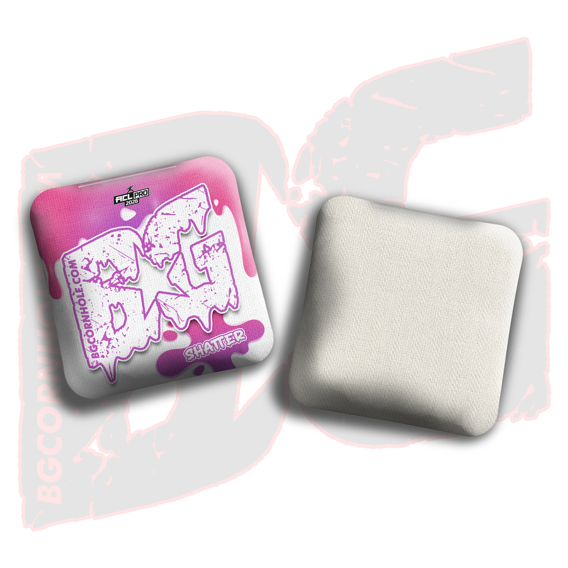2026 BG Shatter "Drip" - ACL Pro Stamped Cornhole Bags - SET OF 4 BAGS