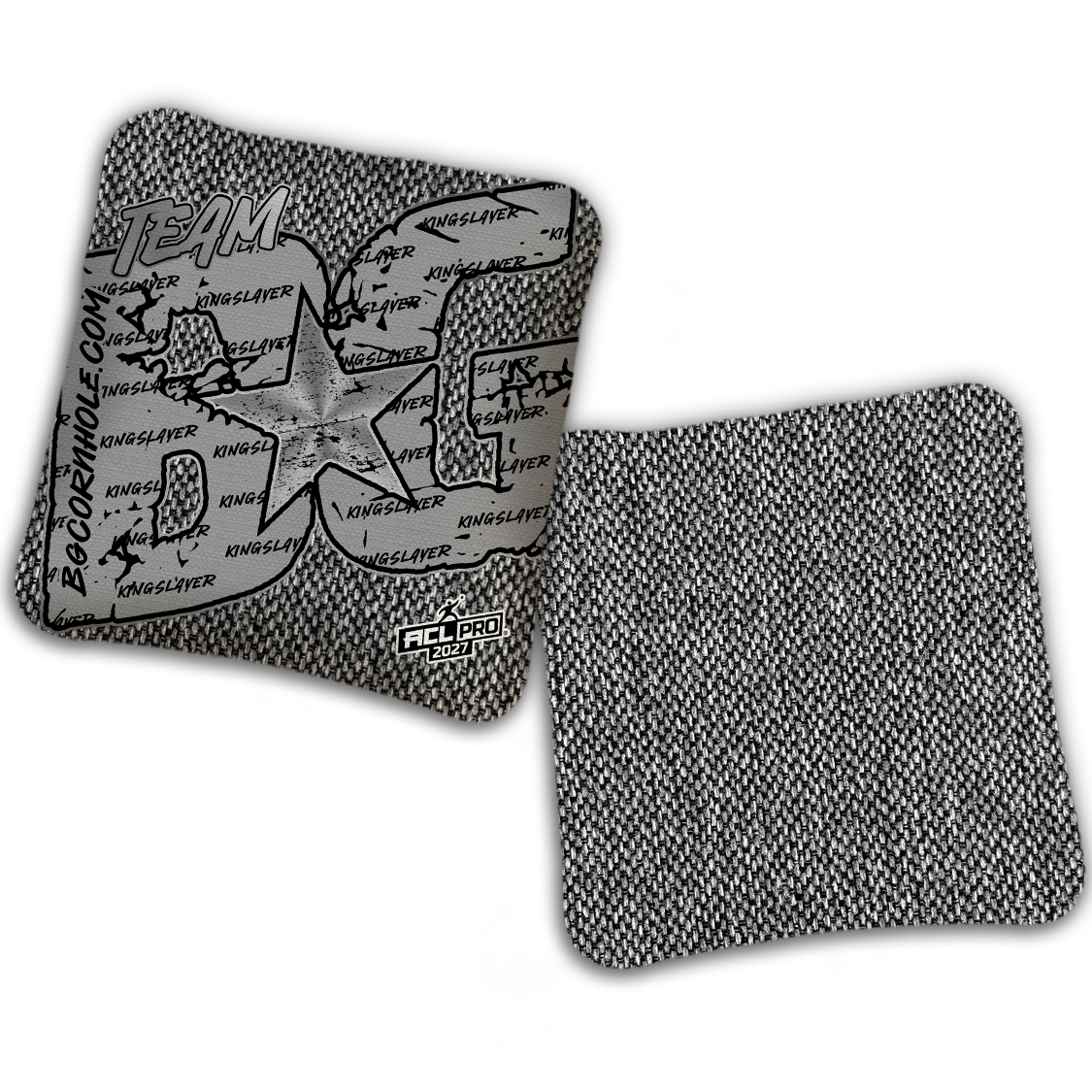2027 BG Kingslayer "Big BG Colormatch" - ACL Pro Stamped Cornhole Bags - SET OF 4 BAGS