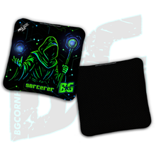Load image into Gallery viewer, 2026 BG Multiple Bag Models "Cyber Wizard" - ACL Pro Stamped Cornhole Bags - SET OF 4 BAGS