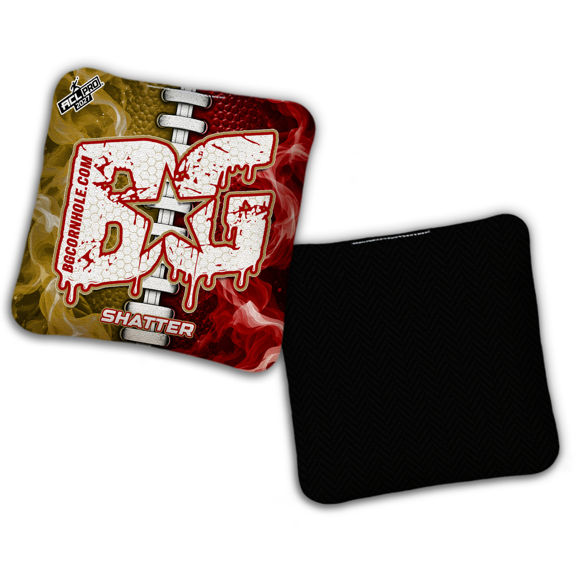 2027 BG Multiple Bag Models "San Fran Split Lace" - ACL Pro Stamped Cornhole Bags