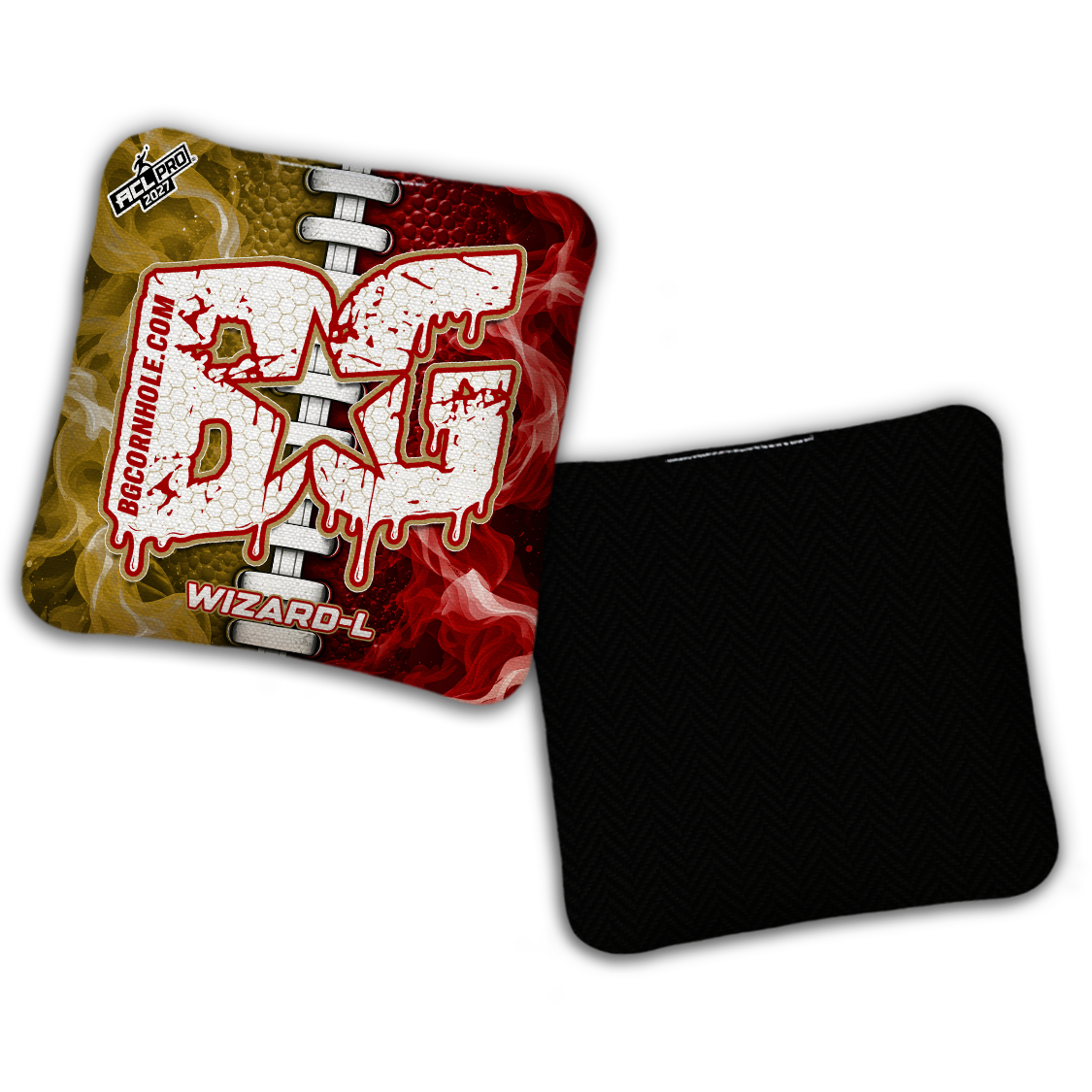 2027 BG Multiple Bag Models "San Fran Split Lace" - ACL Pro Stamped Cornhole Bags