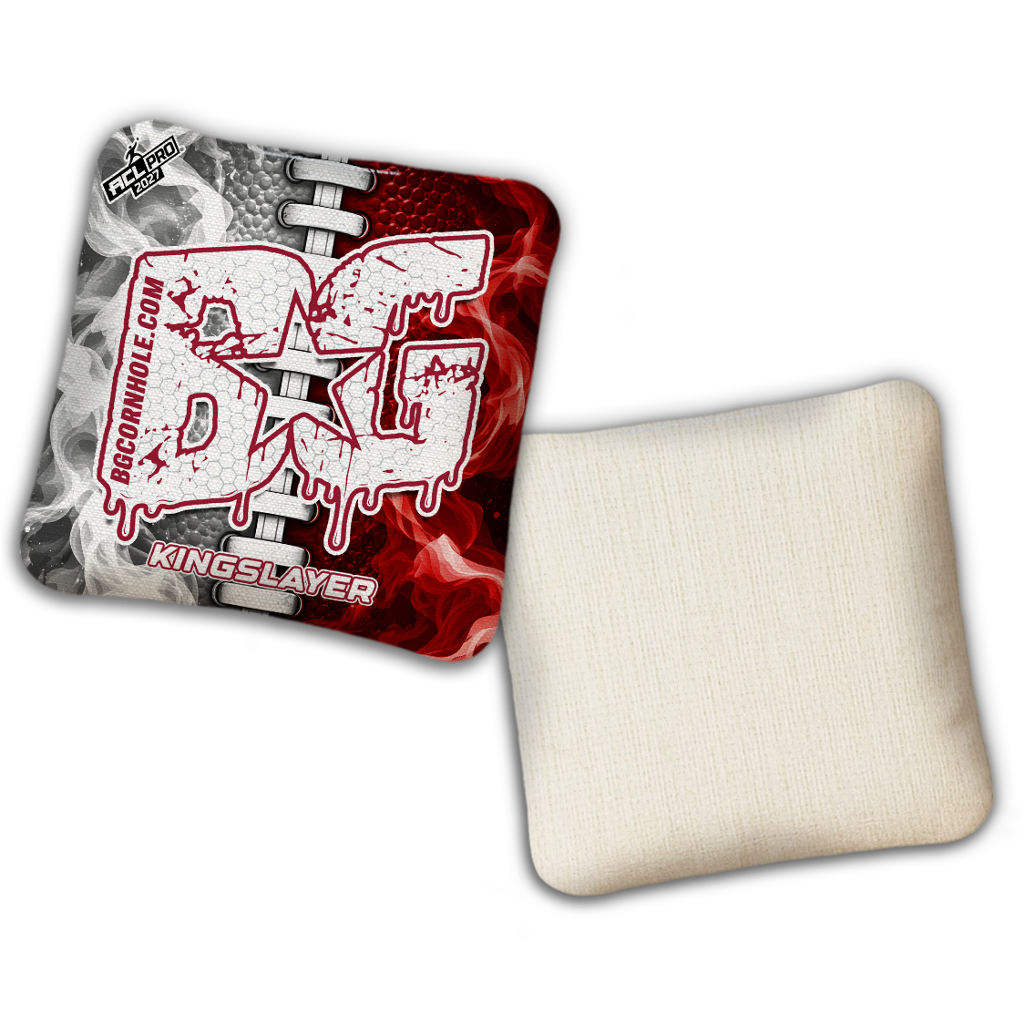 2027 BG Multiple Bag Models "Alabama Split Lace" - ACL Pro Stamped Cornhole Bags