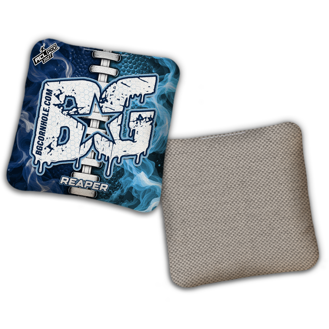 2027 BG Multiple Bag Models "North Carolina Split Lace" - ACL Pro Stamped Cornhole Bags